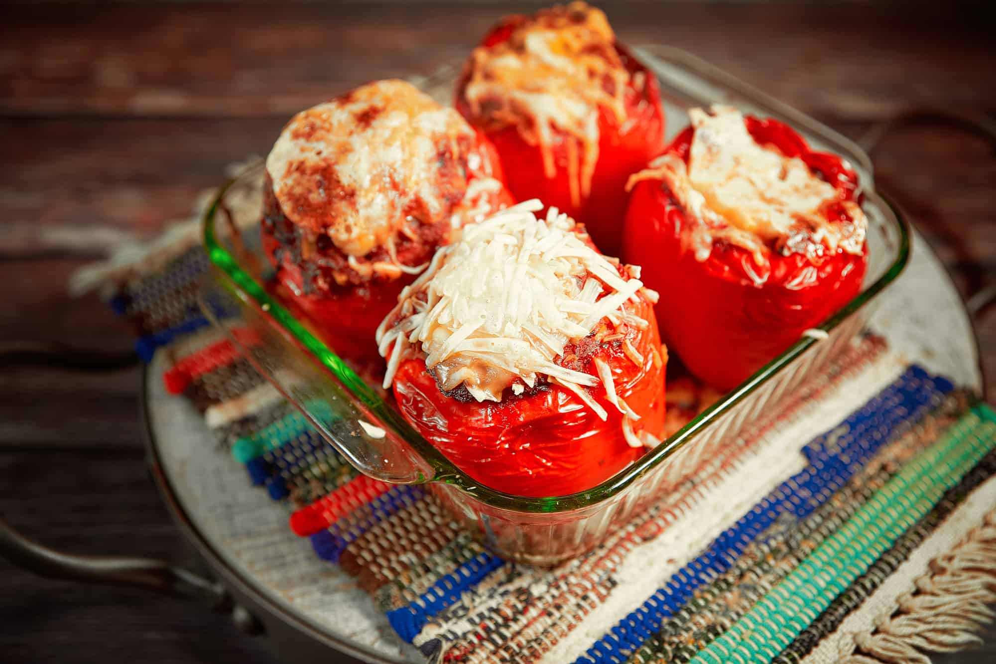 Flavorful Vegan Stuffed Peppers: Plant-Based Air Fryer 'Shells'